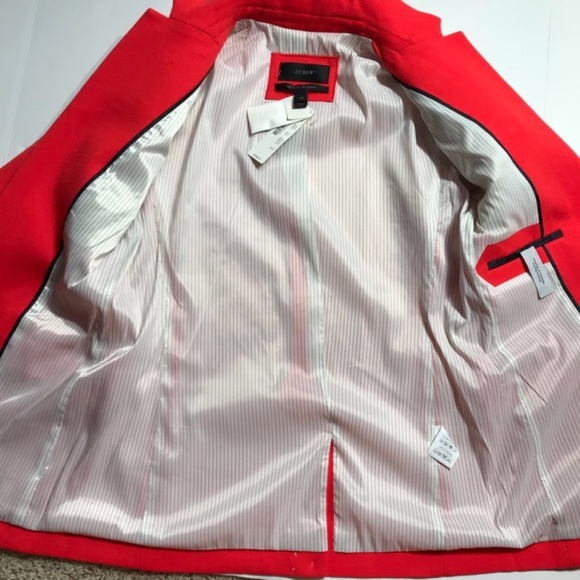 NWT. J. Crew Regent blazer in wool flannel - Picture 7 of 8